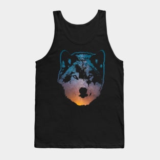 Space Wolf Tank Top